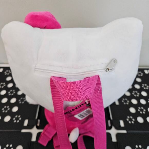 Sanrio Hello Kitty Plush Backback Pink Plushie Doll | One Size - Picture 8 of 13